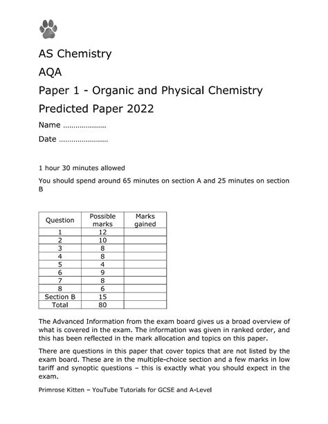 7 students study. . Chemistry predicted paper 2022 edexcel